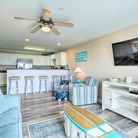 Ocean-View Oak Island Condo, 1 Block To Beach! Luaran gambar